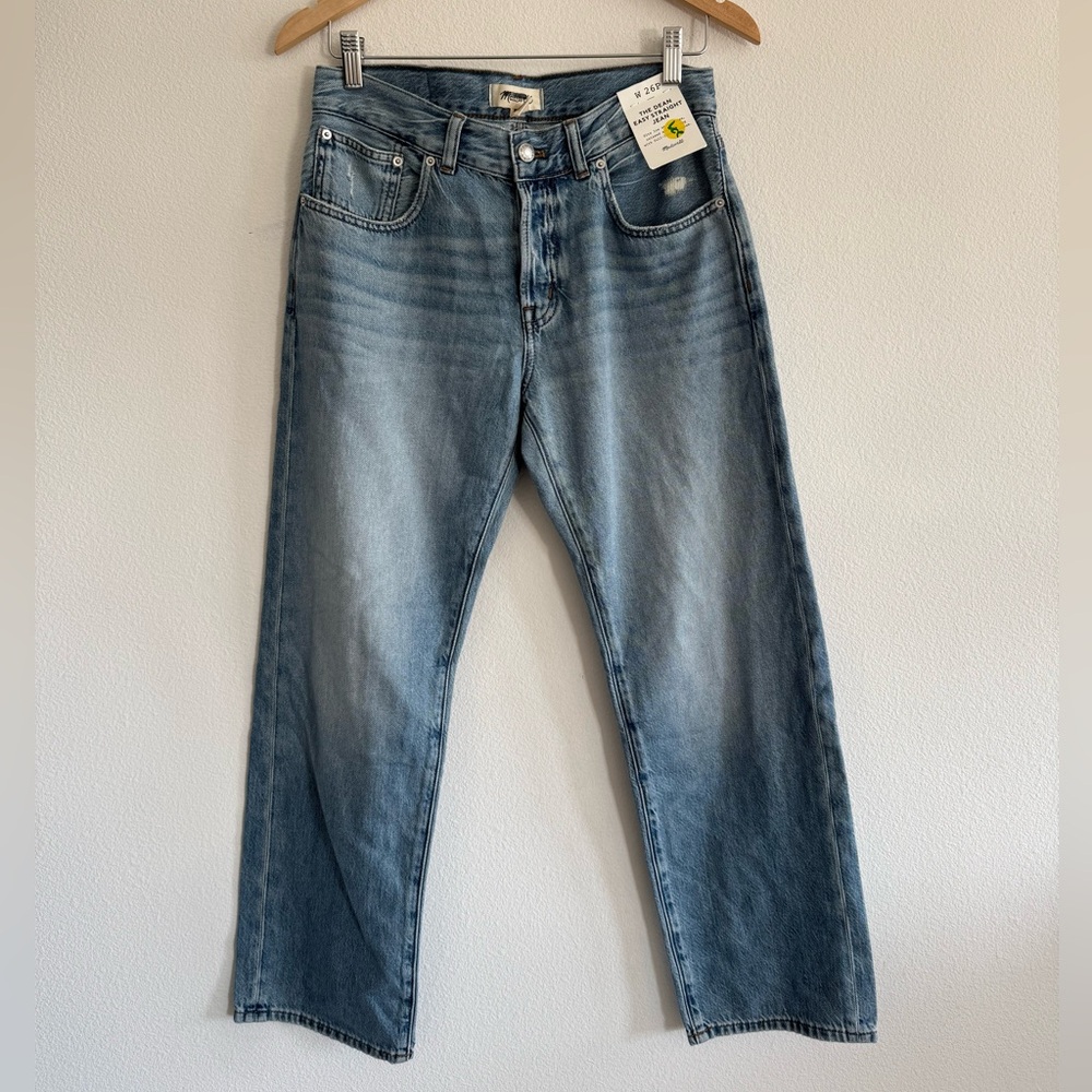 Madewell Women's Straight Leg Jeans - Light Blue